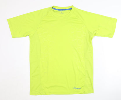 Mens UK Size M PRO TOUCH Green Running & Jogging T-Shirt