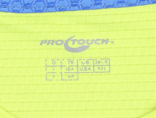Mens UK Size M PRO TOUCH Green Running & Jogging T-Shirt
