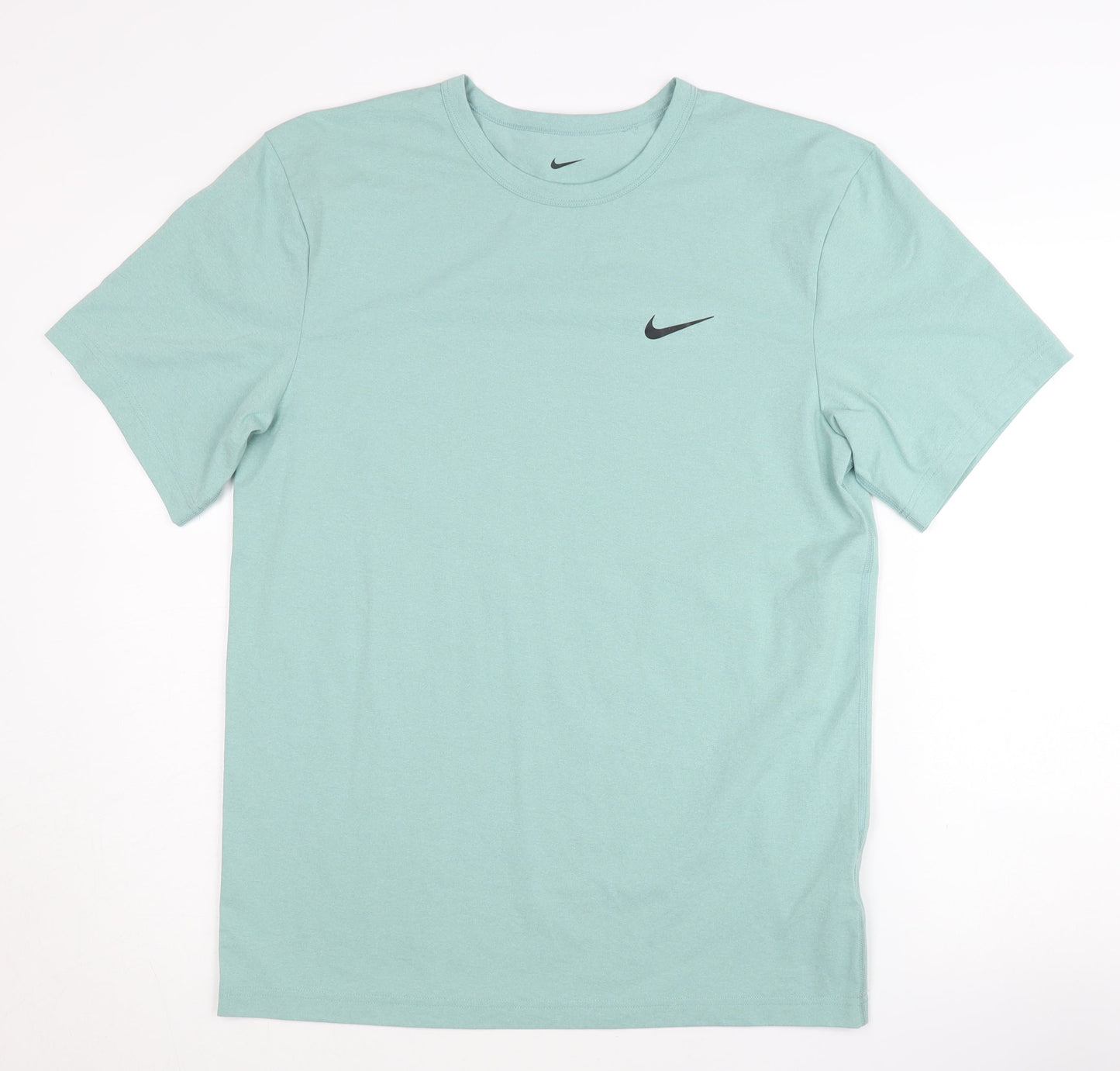 Nike Men's Green Short Sleeve Dri-Fit T-Shirt