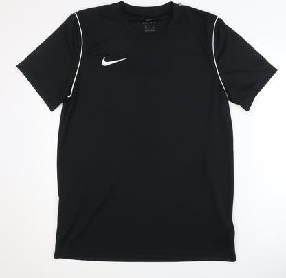 Nike Men's Black Dri-FIT T-Shirt, L, Football, New