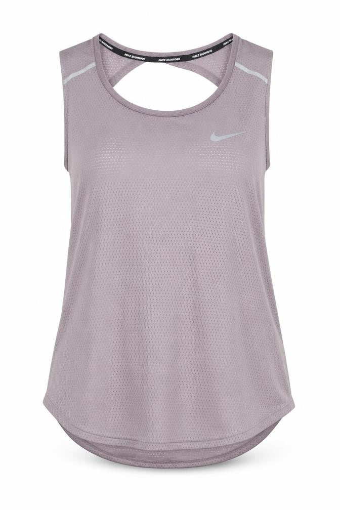 Womens UK Size XS Nike Grey Running & Jogging Tank