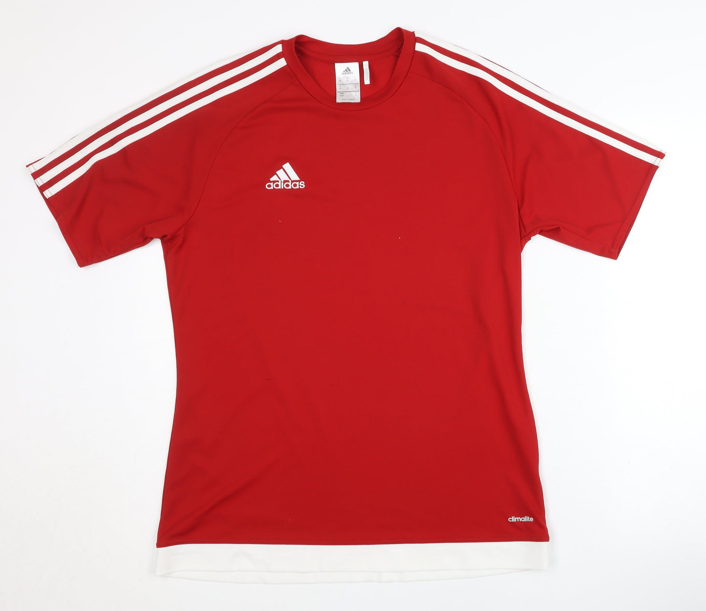 Adidas Men's Red M Sports T-Shirt Short Sleeve