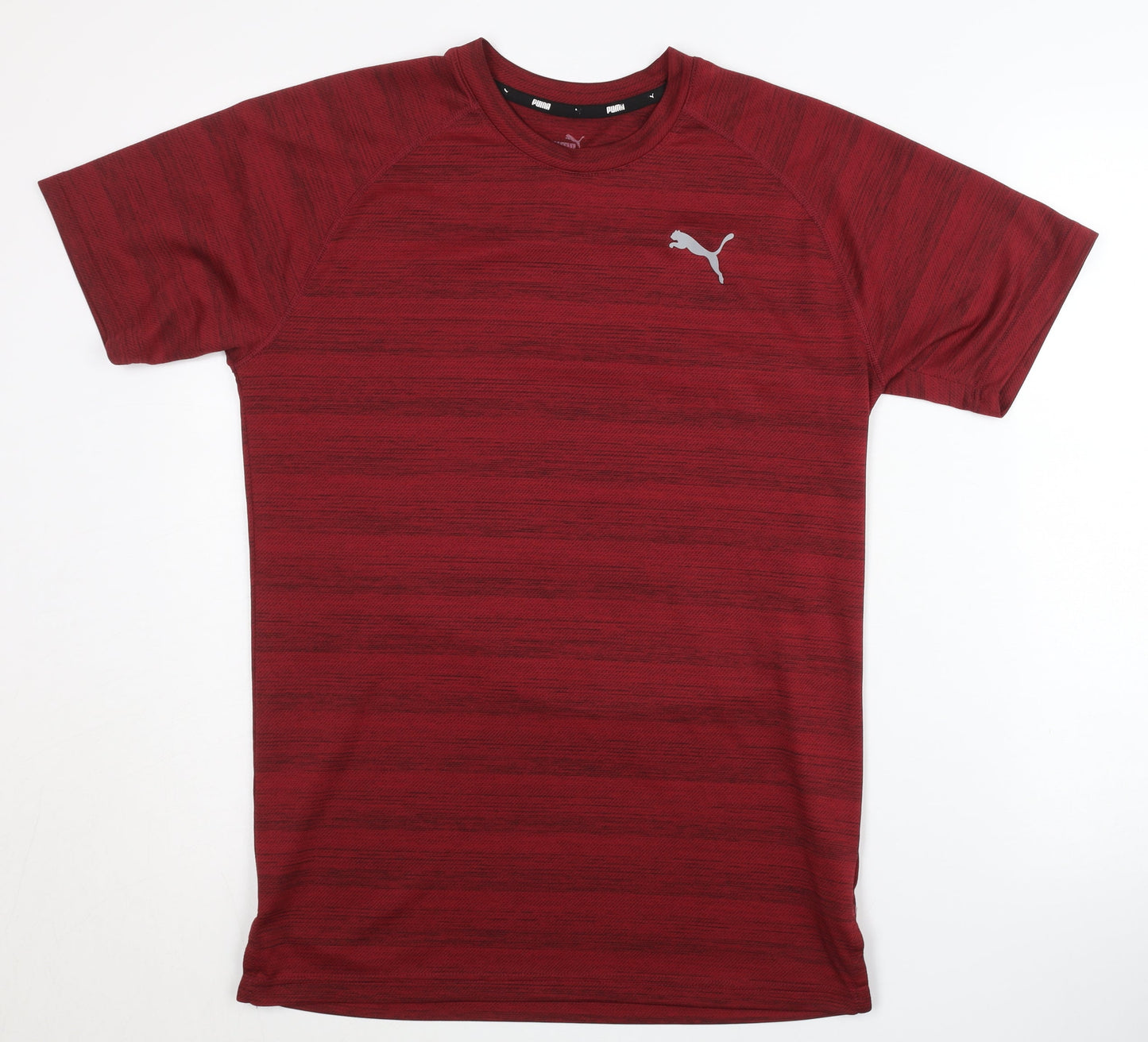 Puma Men's Red Gym & Training T-Shirt, Size S