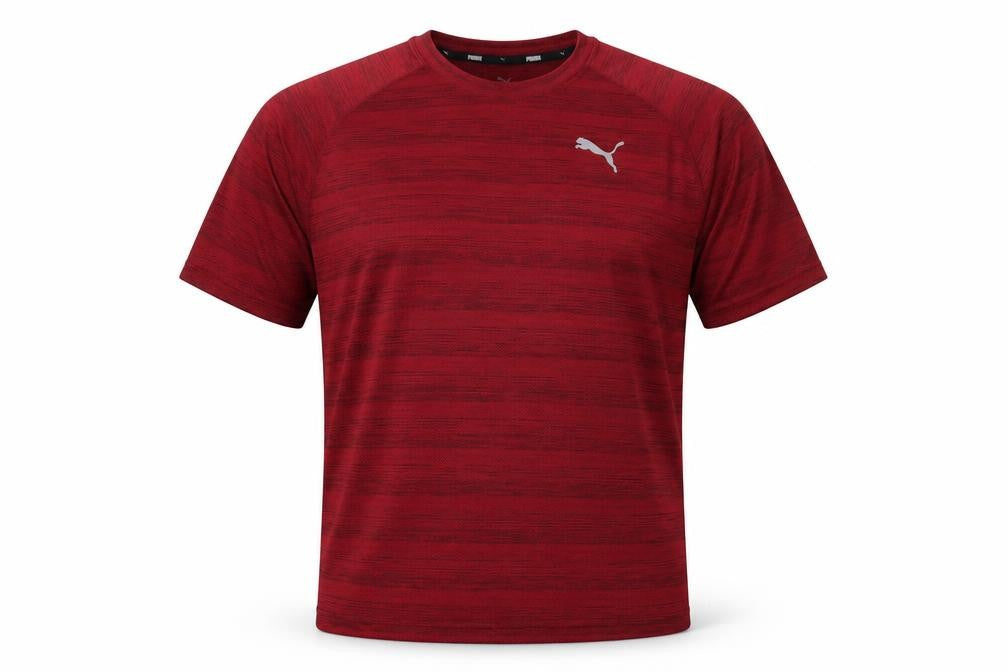 Mens UK Size S PUMA Red Gym & Training T-Shirt