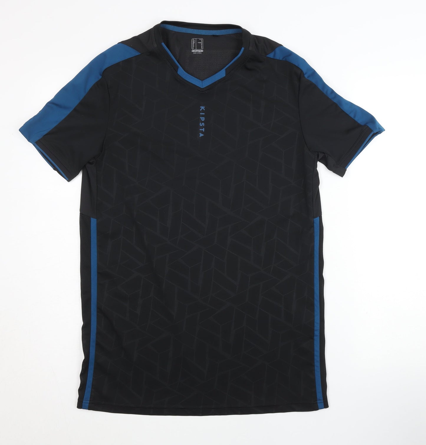 Decathlon Men's Black Athletic Jersey T-Shirt M