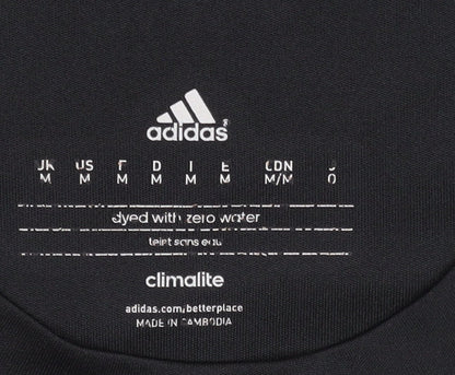 Adidas Men's Colourblock T-Shirt Black/Blue M