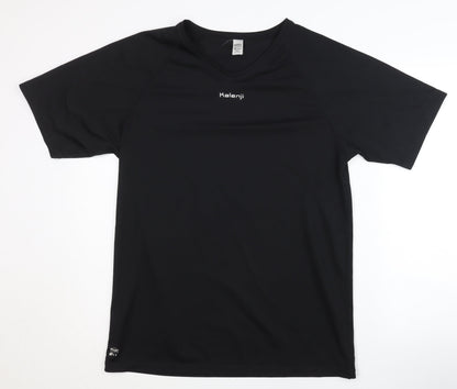 Kalenji Men's Black M Running T-Shirt Lightweight