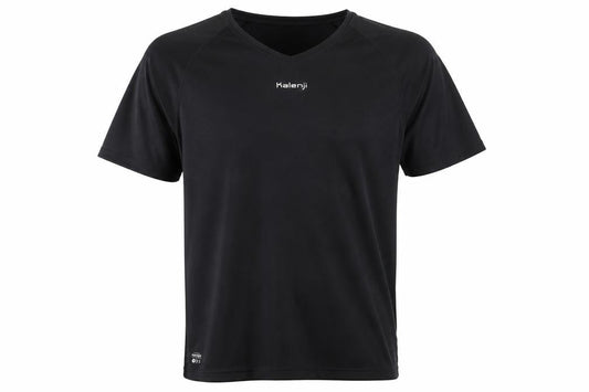 Mens UK Size M Kalenji Black Basic T-Shirt