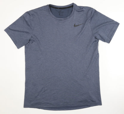 Nike Men's Blue Athletic T-Shirt L