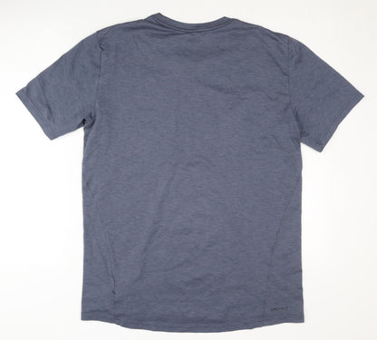 Nike Men's Blue Athletic T-Shirt L
