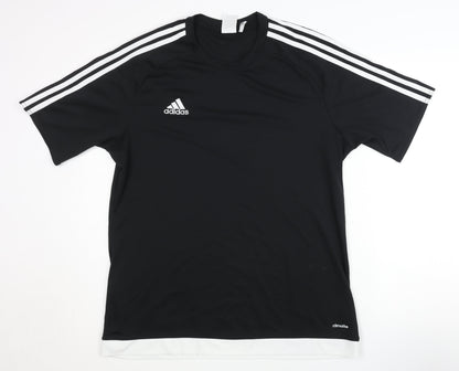 Adidas Men's Black Training T-Shirt L