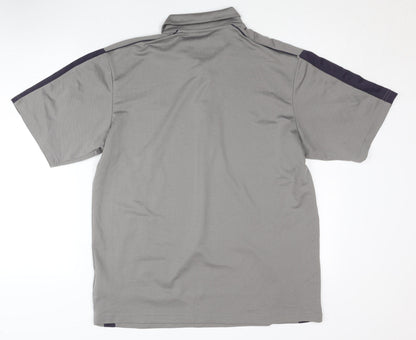 Nike Grey Polo Men's 2XL Activewear Sports Top