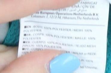 Nike Men's Blue Football T-Shirt Size L