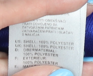 Adidas Men's Blue Polo Shirt L - Moisture Wicking