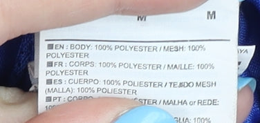 Nike Men's Blue Athletic T-Shirt, Size M