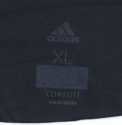 Adidas Men's Black XL Climalite T-Shirt