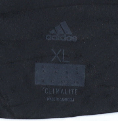 Adidas Men's Black XL Climalite T-Shirt