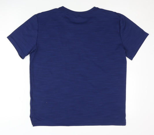 Nike Men's Blue T-Shirt M Athletic Dri-Fit