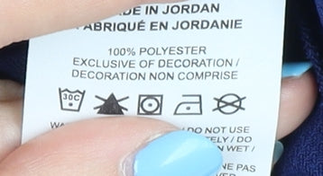 Nike Men's Blue T-Shirt M Athletic Dri-Fit