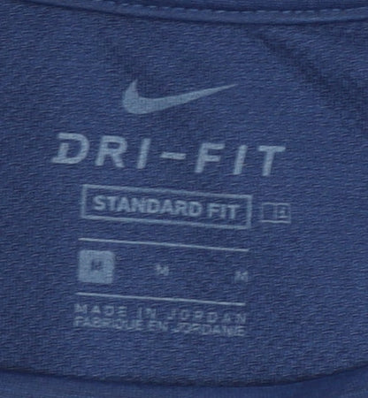 Nike Men's Blue T-Shirt M Athletic Dri-Fit