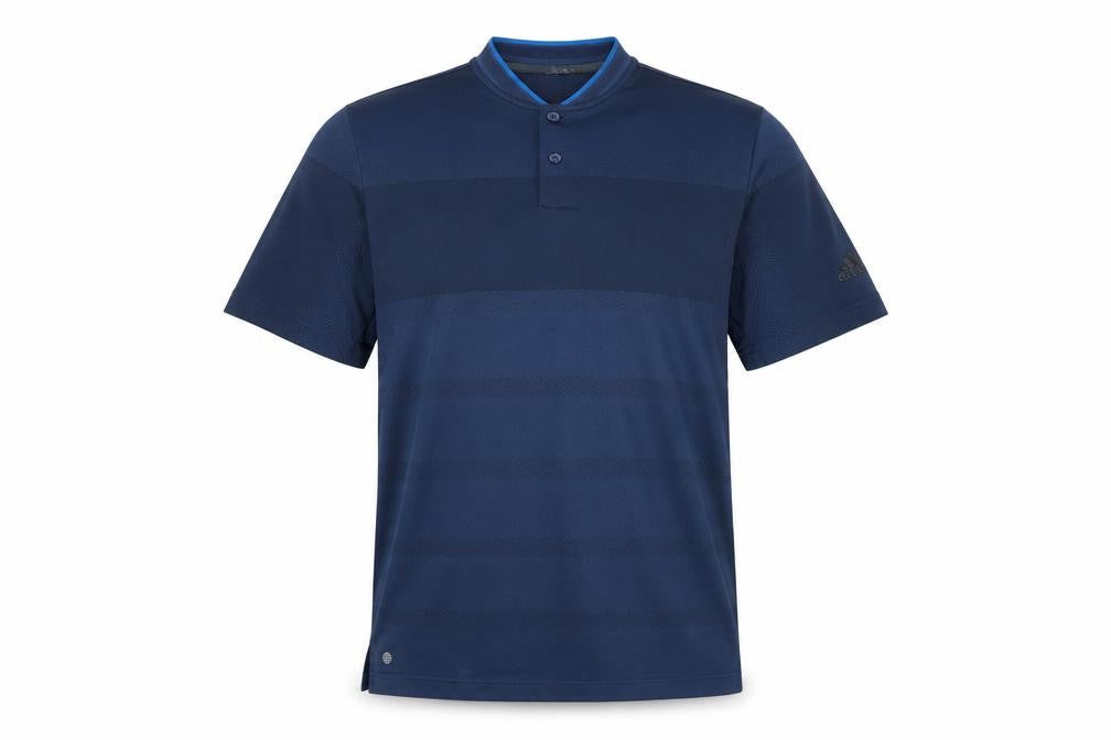 Mens UK Size S adidas Blue Casual Polo