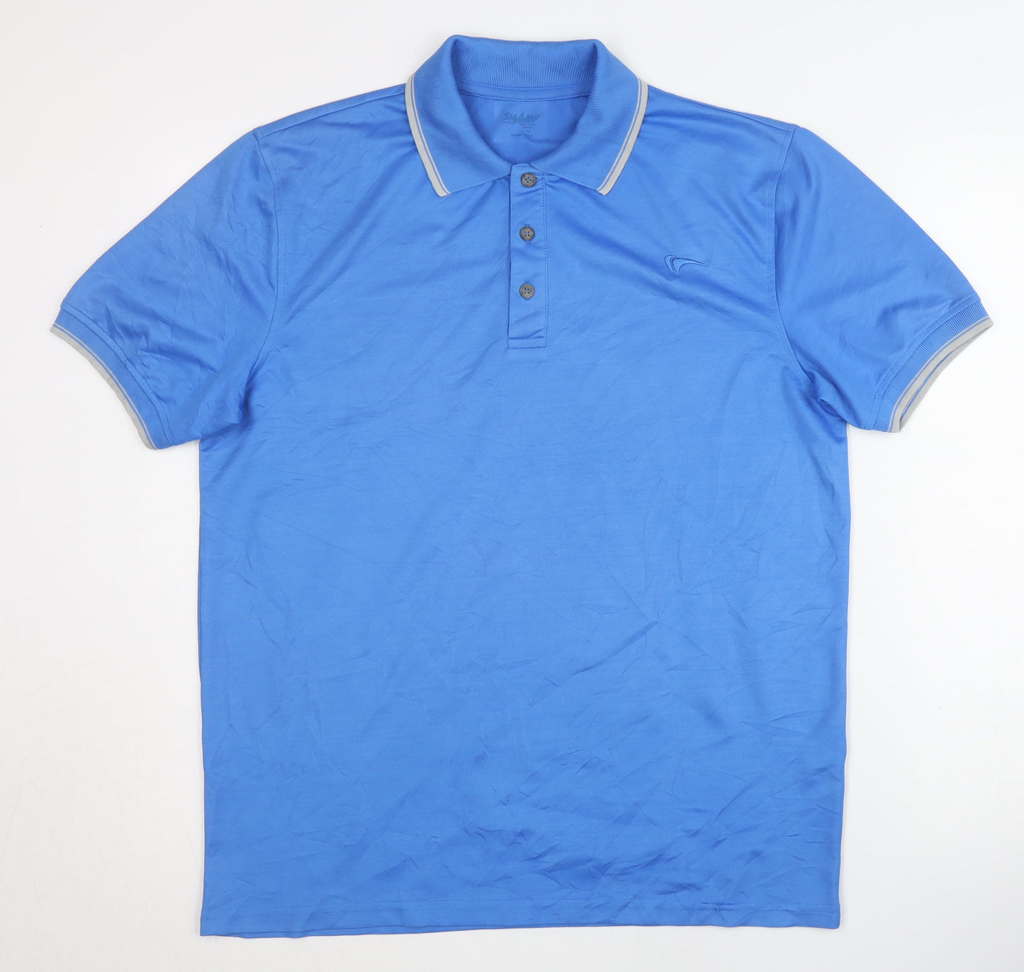 SkyGolf Mens Blue Polo Shirt - Size L - Activewear