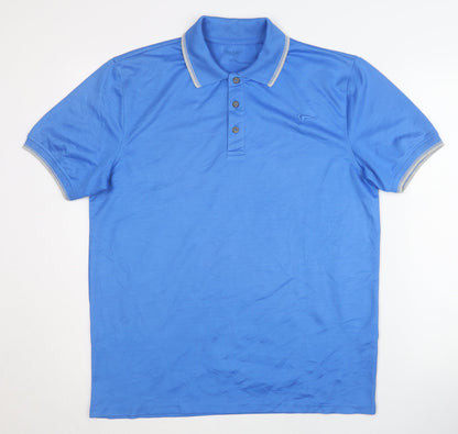 SkyGolf Mens Blue Polo Shirt - Size L - Activewear