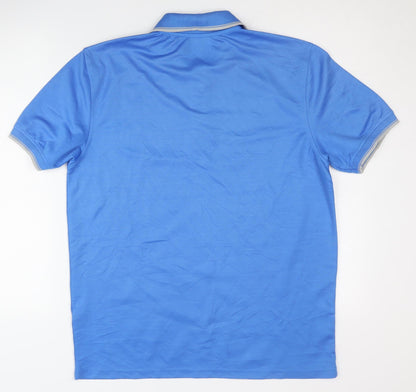 SkyGolf Mens Blue Polo Shirt - Size L - Activewear