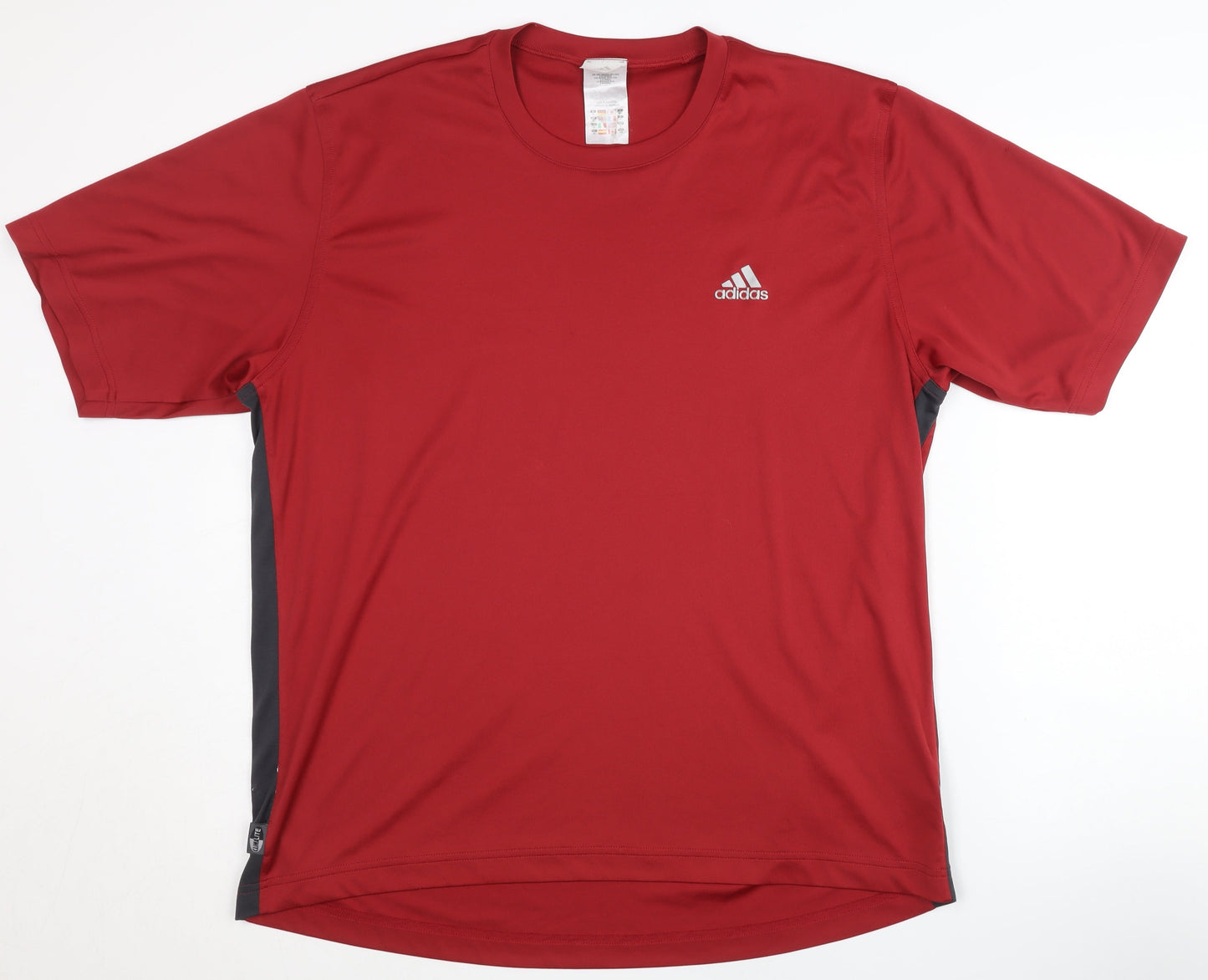 Adidas Men's Red XL T-Shirt Jersey Gym Wear