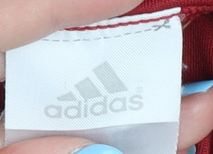 Adidas Men's Red XL T-Shirt Jersey Gym Wear