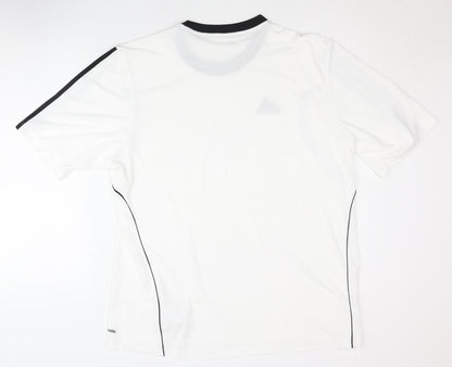 Adidas Men's White XL Sports Jersey T-Shirt