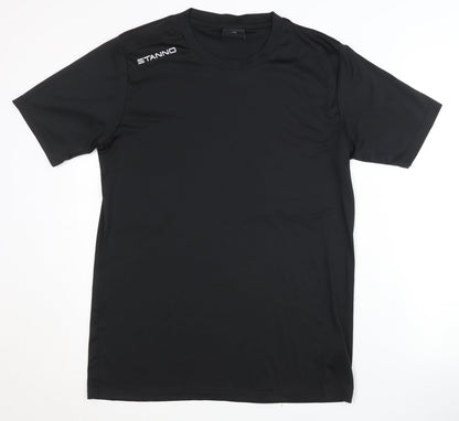 Stanno Men's Black Athletic T-Shirt M Activewear