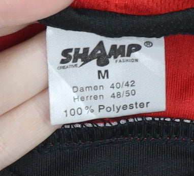 SHAMP Men's Black Sleeveless Tank for Gym Training