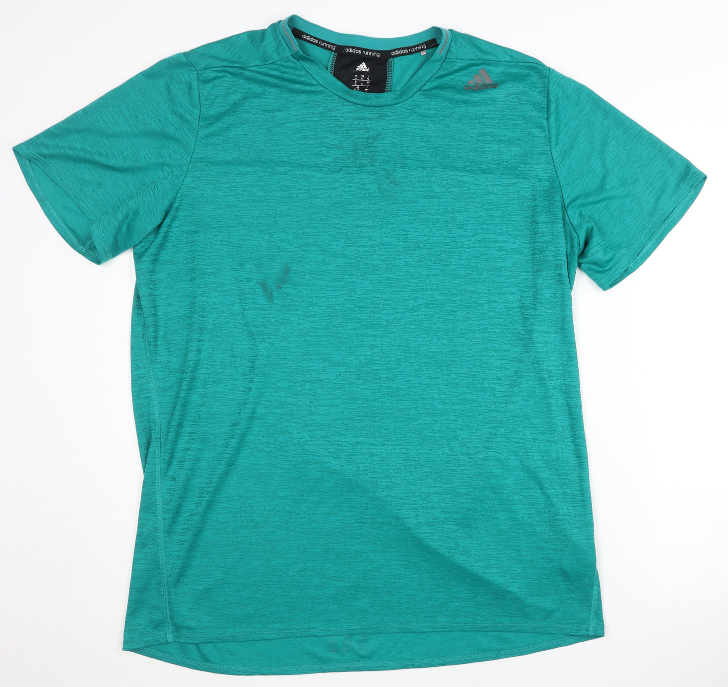 Adidas Men's Blue Running T-Shirt, Size XL, Quick Dry