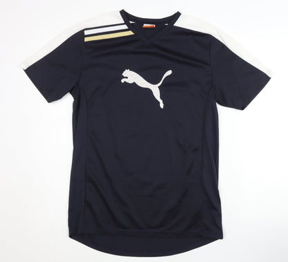 Puma Men's Black M T-Shirt Jersey Logo