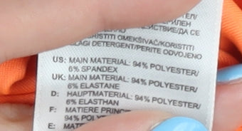 Adidas Men's Orange Gym T-Shirt, Size M, Moisture Wick