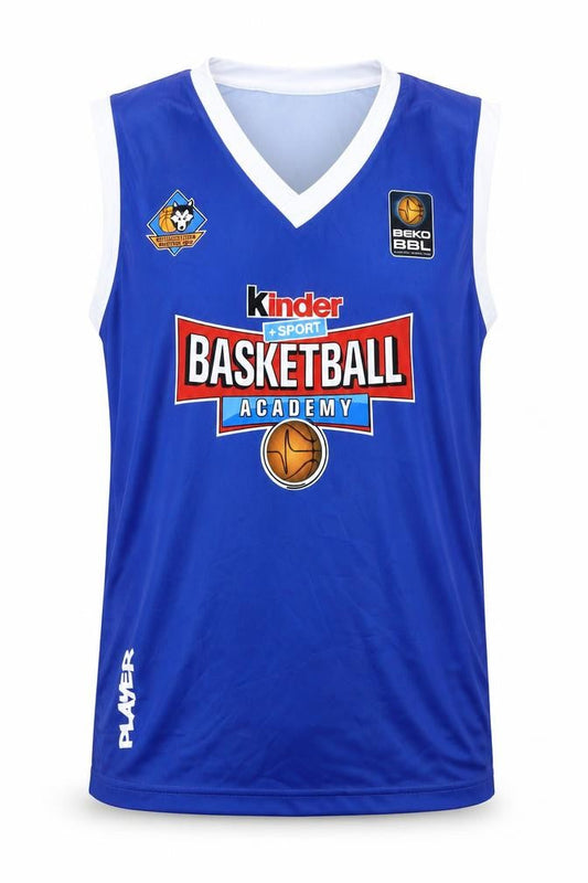 Basketball Academy Men's Blue S Jersey Tank Top