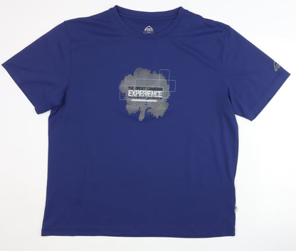 McKINLEY Men's Blue XL Athletic T-Shirt