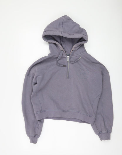 Womens UK Size 8 Jack Wills Purple Hoodie Hoodie