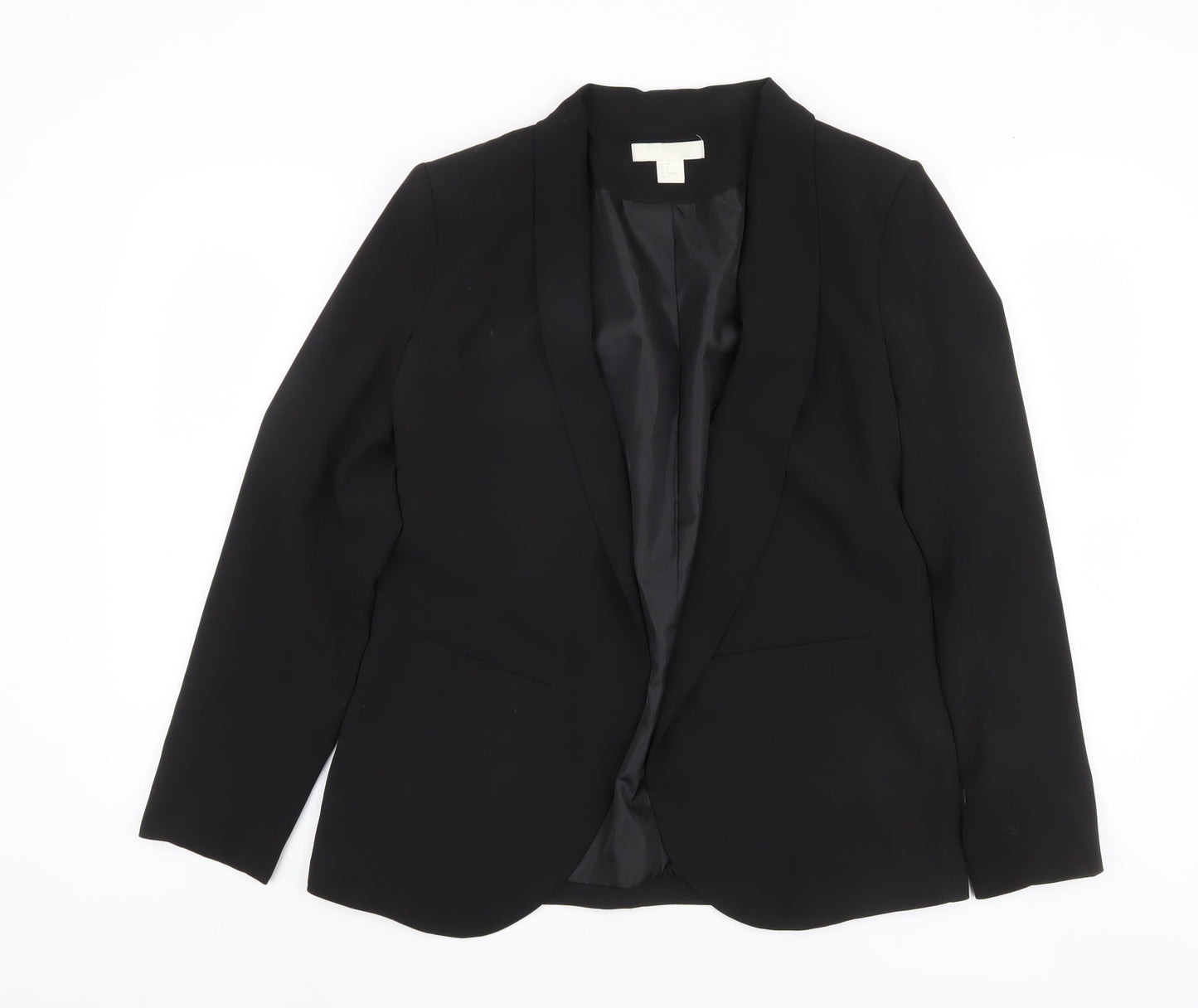 H&M Women's Black Blazer - Size 10