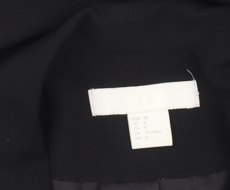 H&M Women's Black Blazer - Size 10