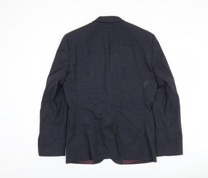Mens UK Size 40 NEXT Regular Blue Suit Jacket