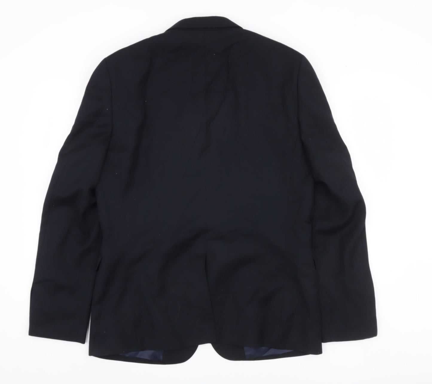 Mens UK Size 42 DKNY Regular Blue Suit Jacket