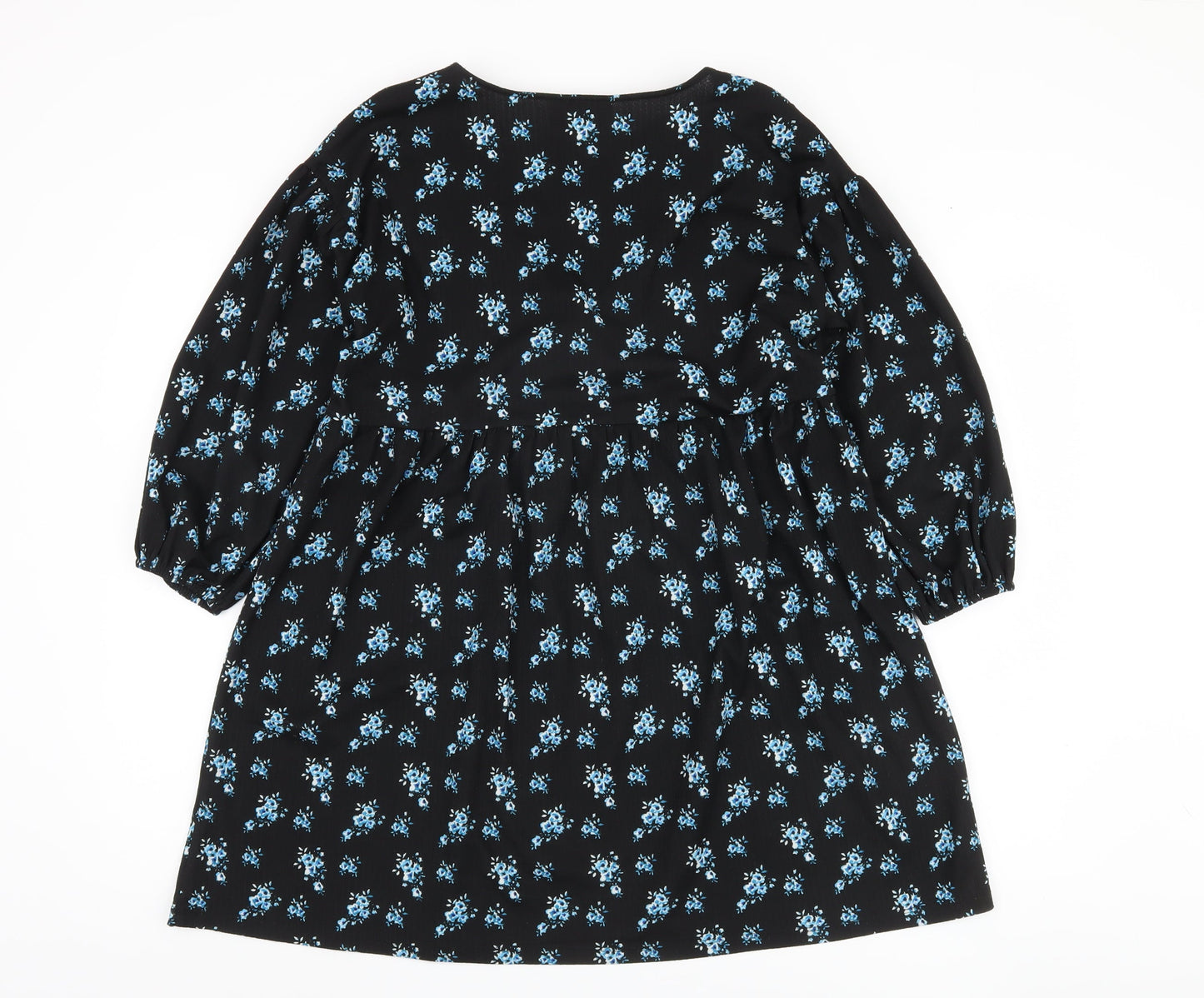 ASOS Women’s Black Floral Dress, Size 8, Polyester