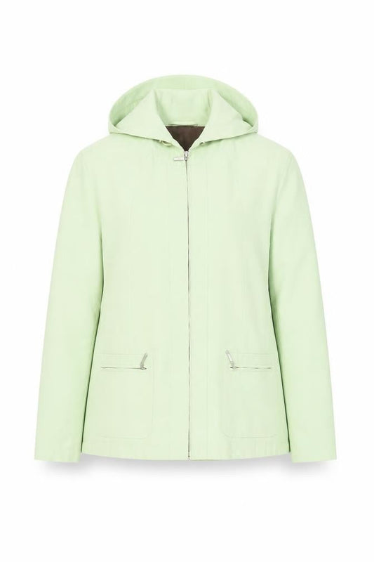 Womens UK Size 12 Berkertex Green Basic Jacket