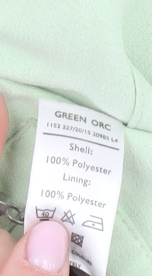 Womens UK Size 12 Berkertex Green Basic Jacket