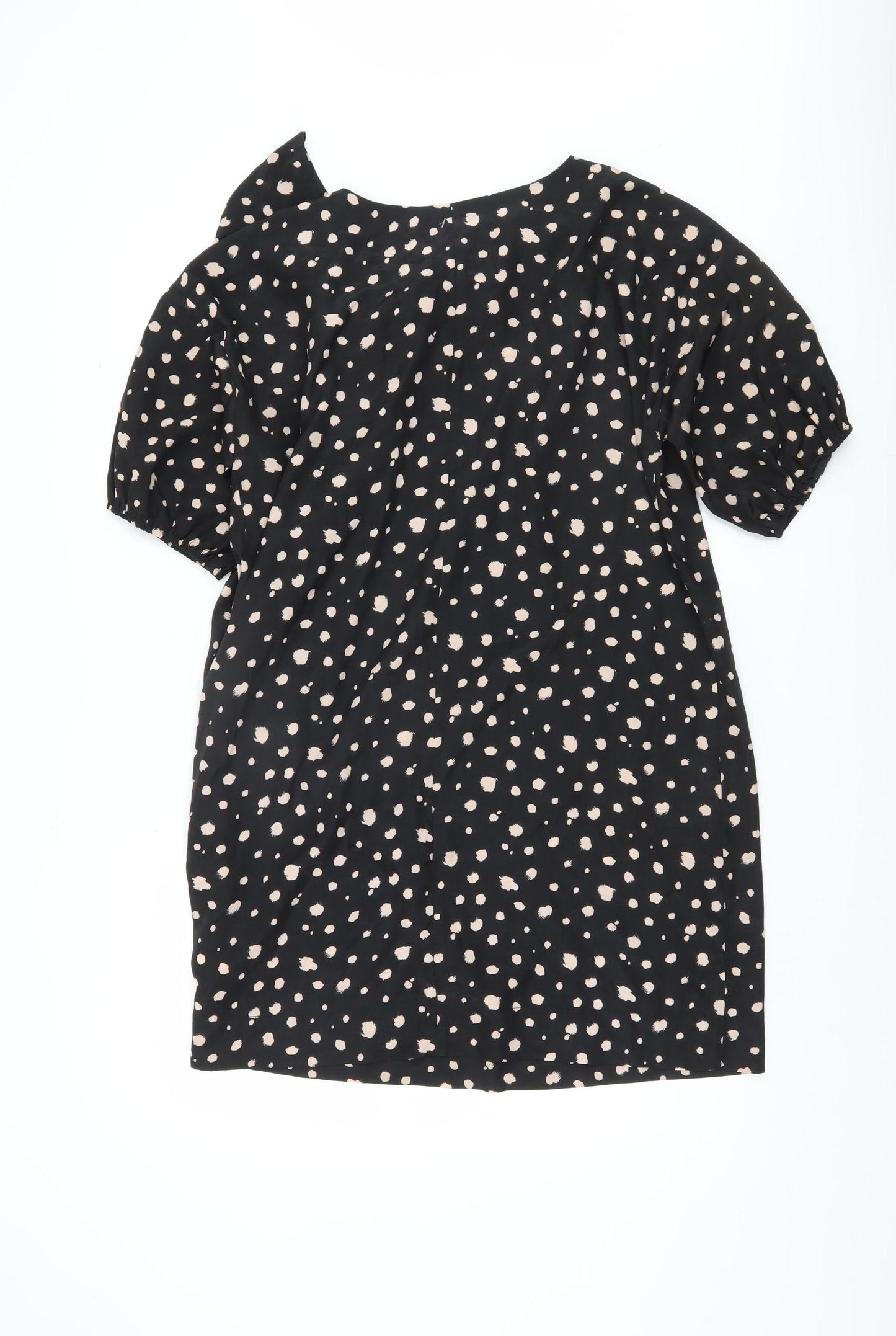 Womens UK Size M Soaked in Luxury Black  Blouse