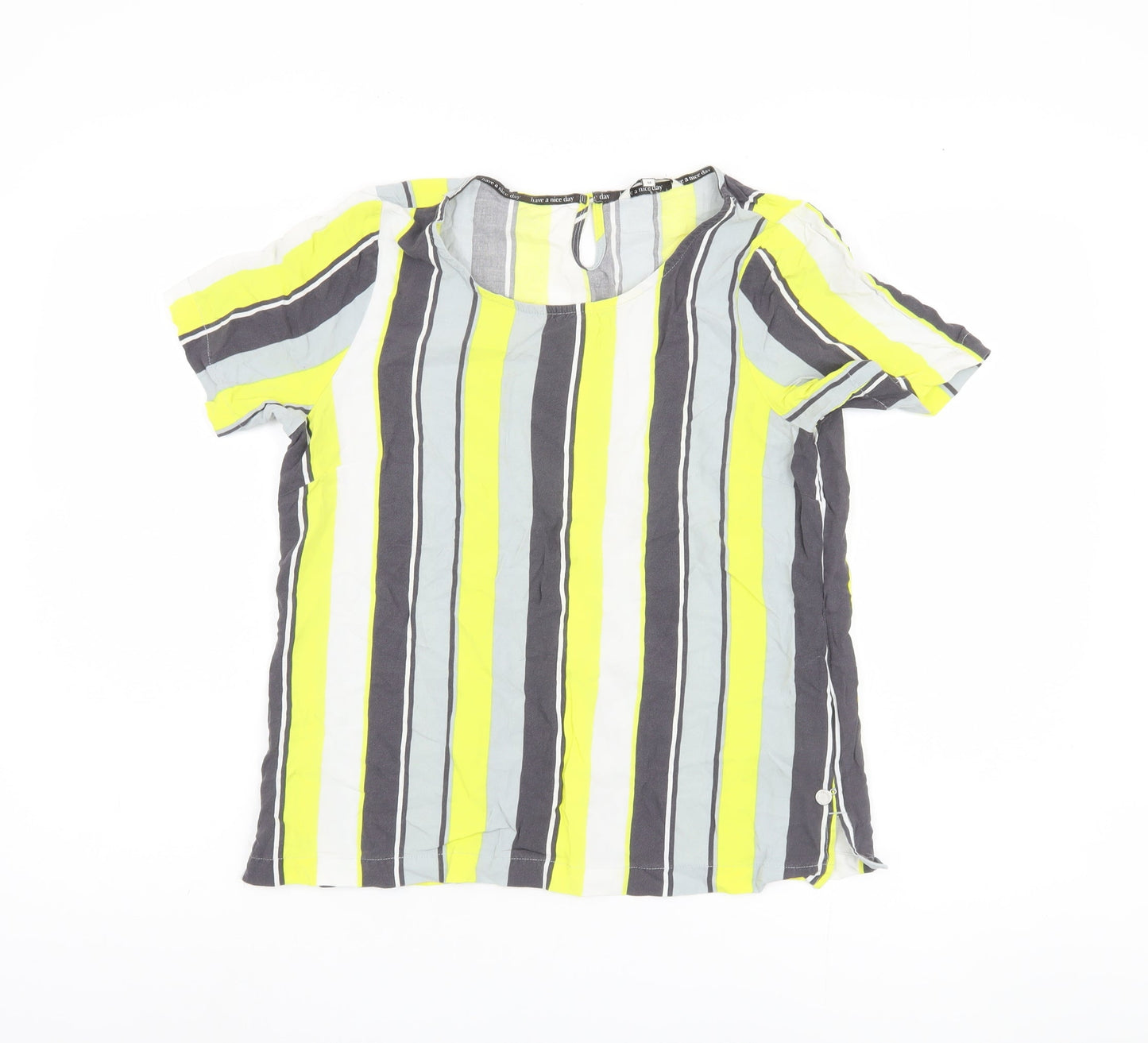 Womens UK Size 8 Sandwich Multicoloured  Blouse