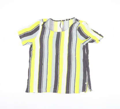 Womens UK Size 8 Sandwich Multicoloured  Blouse