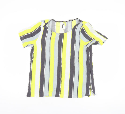Womens UK Size 8 Sandwich Multicoloured  Blouse